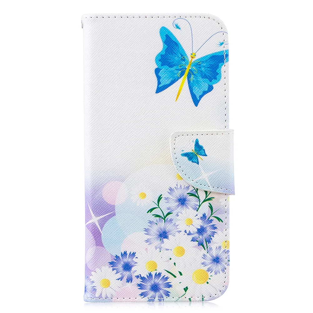 Pattern 11 Чехол для телефона для huawei Y5 Y6 Y7 Prime чехол для Honor 8A 8C 9X Pro чехол роскошный Флип кожаный магнитный кошелек Чехол Сумки - Цвет: Pattern 11