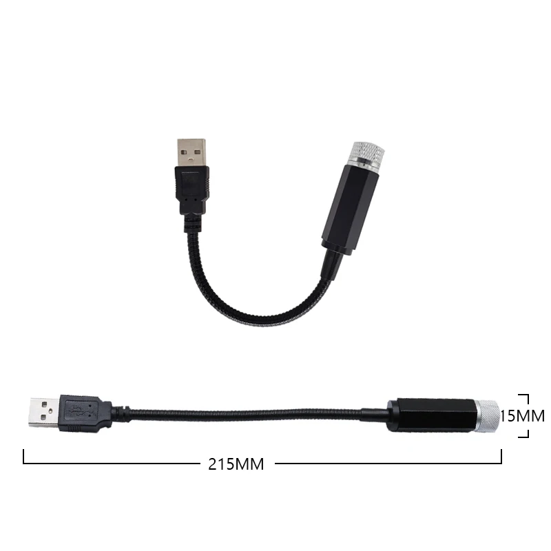 USB звездный светильник, украшение для салона автомобиля, светодиодный проектор, декоративная Звездная Ночная атмосферная лампа, регулируемый декоративный светильник для автомобиля s