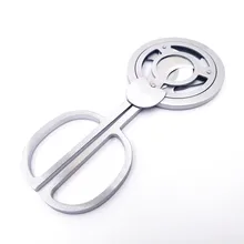 Ветряная мельница круглая из Нержавеющей Стали Куба сигары резак острые Cigarrera резаки удар Ciggar аксессуары табака резка ножницы