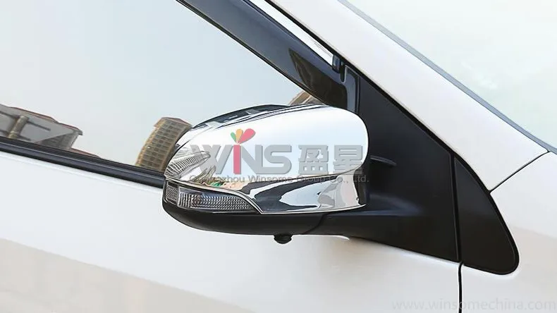 Углеродное волокно цвет боковое крыло двери зеркало крышка отделка для Toyota C-HR CHR Автомобиль Стайлинг принадлежности для тюнинга