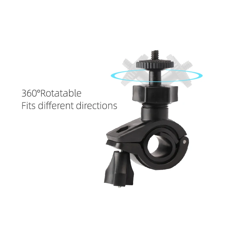 Алюминиевый Прочный держатель на руль мотоцикла для Xiaomi для Insta 360 One X видеокамеры Черные Аксессуары