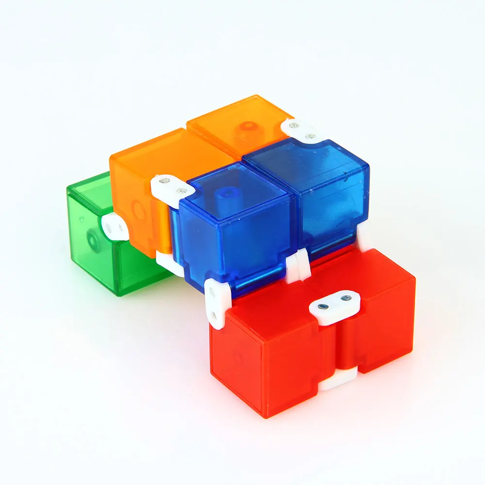 Игрушка Infinity Cube Finger EDC Антистатическая Радужная волшебная игрушка для снятия