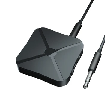 

2 IN 1 Real Stereo Bluetooth 4.2 Receiver Transmitter Bluetooth Wireless Adapter Audio With 3.5MM AUX For Home TV MP3 PC