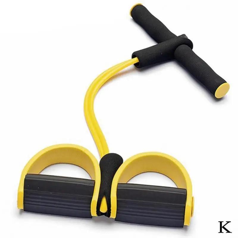 1Pcs Upgraded Version of the Four-tube Pedal Puller Sit-ups Loss Waist Fitness Belly Beauty Body Shaping Fitness Equipment Pedal - Цвет: K
