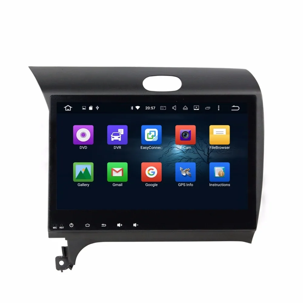 10," Восьмиядерный Android 9,0 Автомобильный gps Радио навигатор для Kia Cerato forte- с 4G/Wifi DVR OBD 1080P