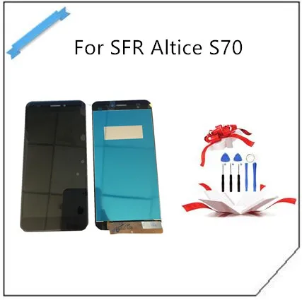 Высокое качество для SFR Altice S70 ЖК-экран и кодирующий преобразователь сенсорного