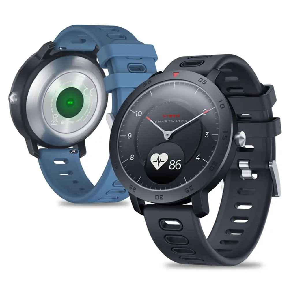 NEWEST Zeblaze Hybrid Smart Watch Heart Rate Blood Pressure Monitor Smartwatch Exercise Sleep Tracking Smart Notifications