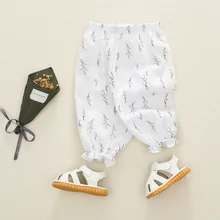 Противомоскитные штаны для девочек Новинка года, летние детские пляжные шорты в Корейском стиле штаны-кондиционеры модная одежда, Quick-D