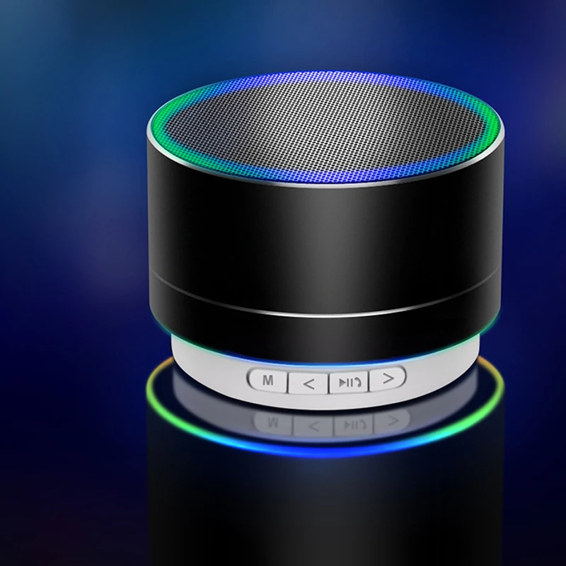 A10 Small led Bluetooth Speaker Bass 