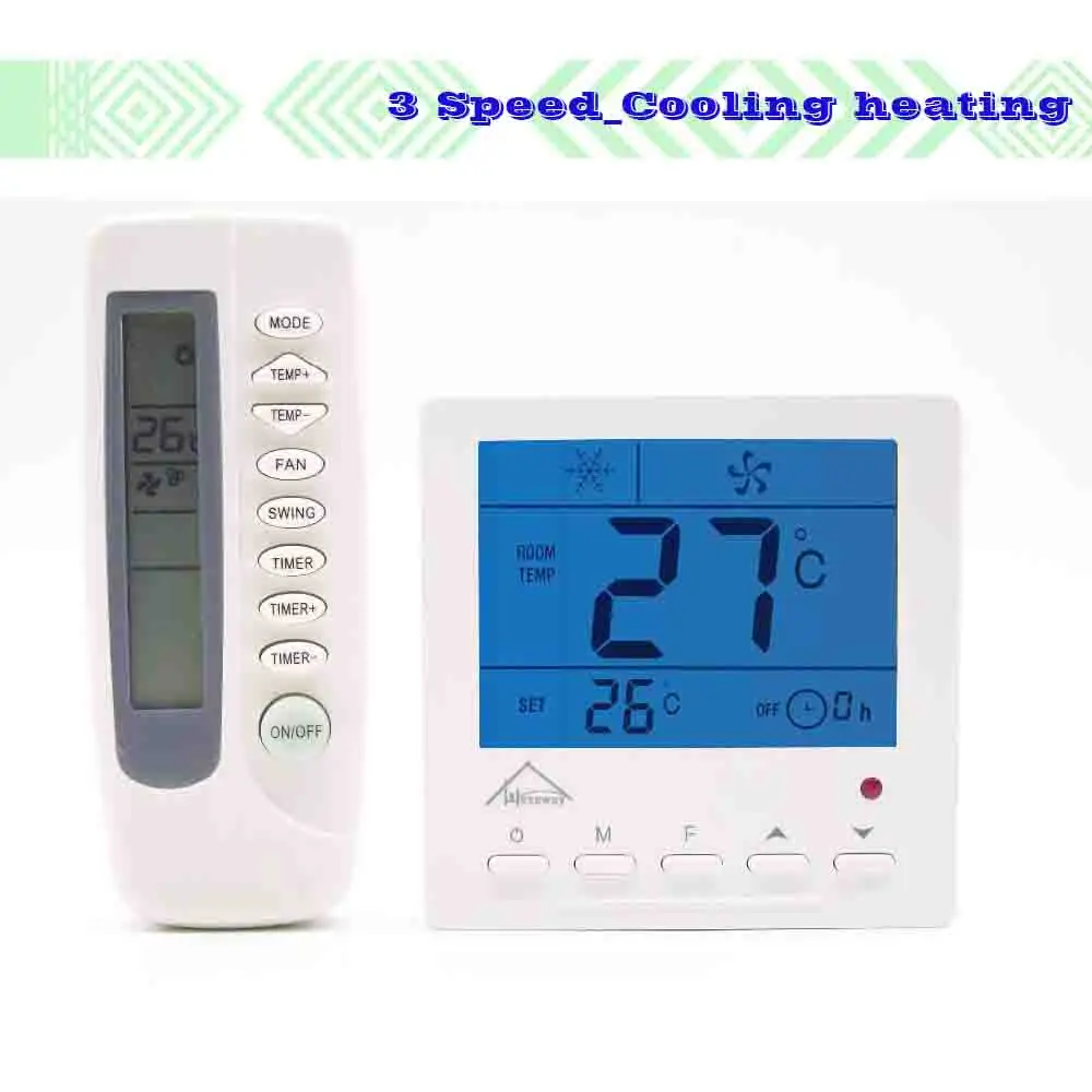 ЕС 86 мм крепление дистанционного управления комнатный термостат переключатель температуры для охлаждение, отопление