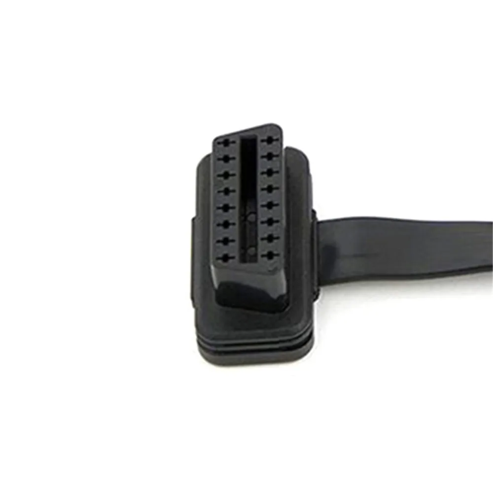 OBD II 16 Pin OBD кабель мужчин и женщин Y сплиттер локоть удлинитель для Bluetooth автомобиля диагностический авто интерфейс сканер