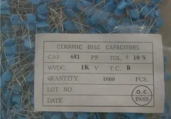 

Free Delivery. 1 pack 1000 only ceramic capacitor ceramics capacitors 681 pf 1000 v