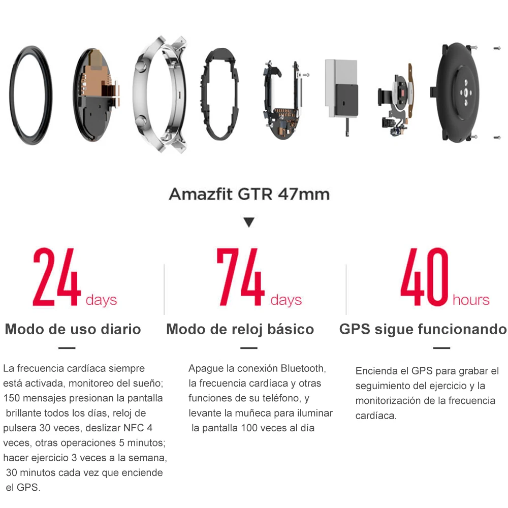 Смарт часы Amazfit GTR 47 мм GPS 5 атм|Смарт-часы| |