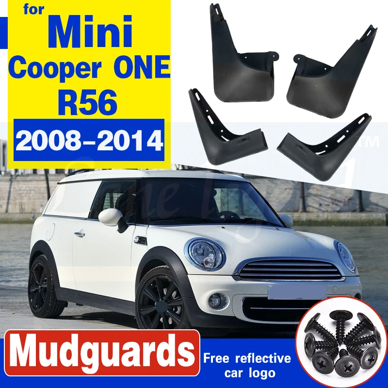 Автомобильные Брызговики крыло подходит для Mini Cooper ONE R56 2008 2014 Автомобильный
