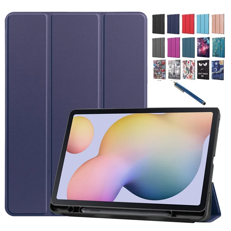 Умный Магнитный чехол для Samsung Galaxy Tab S7 с держателем карандашей S SM T870 T875 11