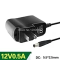 12v0.5a power adapter speaker charger DC head 5.5 * 2.5mm US regulatory specials