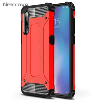 

1000 Pieces Armor Cases For Xiaomi Mi 9 SE 9T 9 Lite 9 Pro CC9 CC9E 8 6 6X 5 5X 5S Shockproof Phone Case Hybrid Dual Layer Cover
