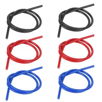 

2 Pcs Car Auto Ignition Wire 8mm Silicone Silicon Carbide Core Ignition Wire 1m Long Car Accessories
