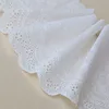 2YARD White cotton lace hand wide material curtain cotton cloth DIY lace accessories 20cm wide ► Photo 2/5