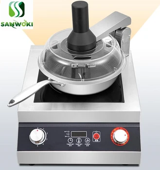 

Commercial Tabletop intelligent automatic cooking robot Cooking Machine Cooking Pot Electromagnetic Wok chinese food cooker