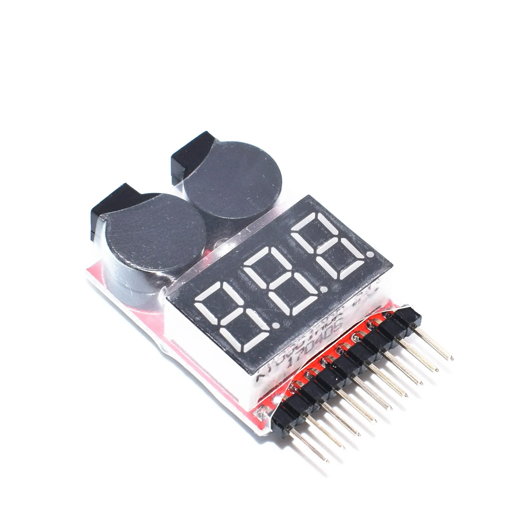 1-8S Lipo/Li-ion/Fe RC helicopter airplane boat etc Battery Voltage 2 IN1 Tester Low Buzzer Alarm | Электронные компоненты и
