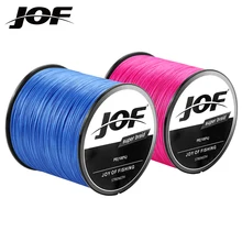 

JOF Fly Fishing Line 4 Strand PE Carp Braided Wire Peche Sea Spinning Multifilamento Cord 300M 10-82LB