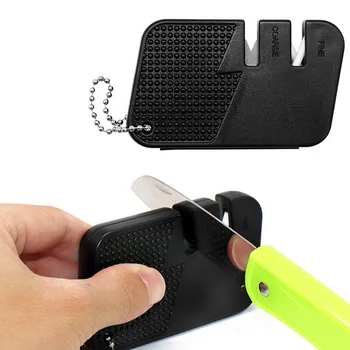 

Mini Knife Sharpener Portable Knife Sharpening Stone Multifunctional Pocket Kitchen Knife Sharpening Tool HX1129 Blade Sharpener