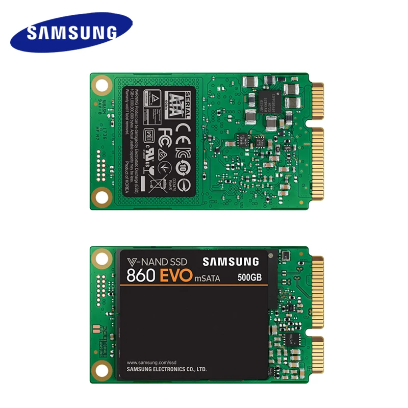 SSD SAMSUNG 860 EVO mSATA SSD жесткий диск HD SSD 1 ТБ 500GB Внутренний твердотельный жесткий диск 250GB 550Mbs HDD для ноутбука