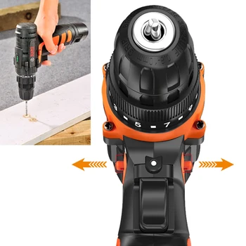 

Multifunction Household Electric Screwdriver Electric Drill 12V Cordless Power Tool Rechargeable Lithium Electric Screwdriver