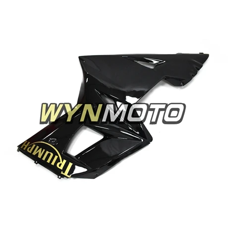 Полный МОТОЦИКЛ ABS пластик обтекатель комплект для Triumph Daytona 600 650 2003 2004 2005 03 04 05 Cowlings глянцевый черный