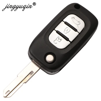 Keyforkess 433MHz ID46 pcf7961 3BTN chiave telecomando auto per Renault Scenic III Megane III Fluence 2009-2015 Master Kangoo CWTWB1G767 - Jingyuqin 433MHz ID46 pcf7961 3BTN chiave telecomando auto per Renault Scenic III Megane III Fluence