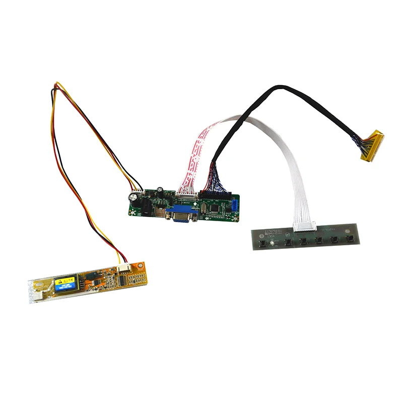 V.M70A VGA Universal LCD Controller Board DIY Kit For MT215DW01 V.3 MT215DW01-V1 21.5inch 1920x1080 LED 7080-Q10N-00R LVDS TFT |