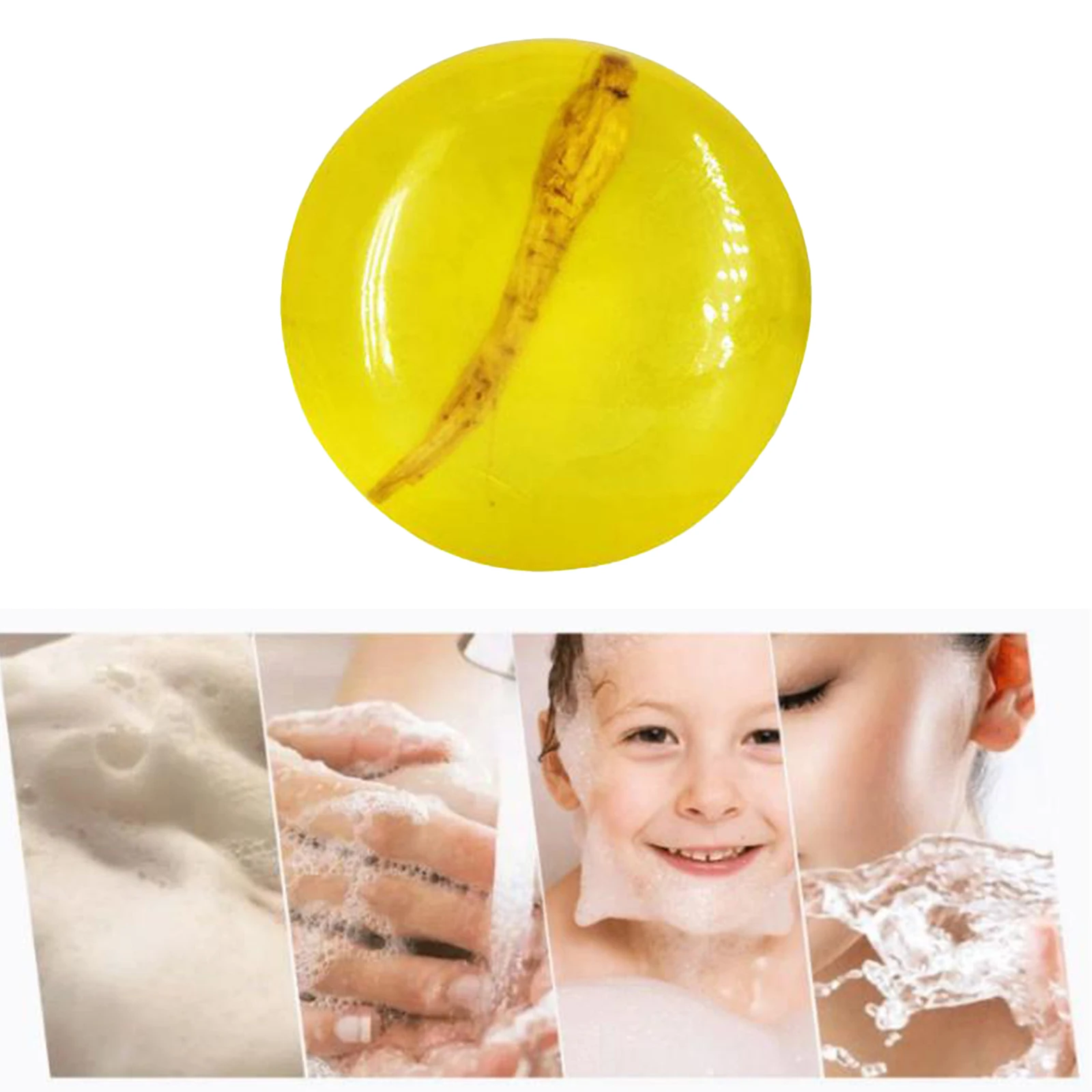 Ginseng Soap Goat Wash Face Cleansing Handmade Soap Oil Control To Mite Soap