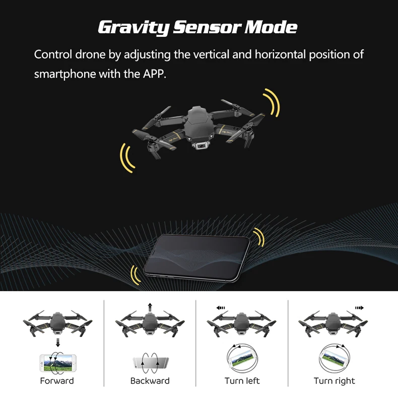 Глобальный Дрон EXA Дрон с камерой HD1080P WiFi FPV Дрон 4K RC Вертолет FPV Вертолет Дрон VS Дрон E58 E520 Квадрокоптер