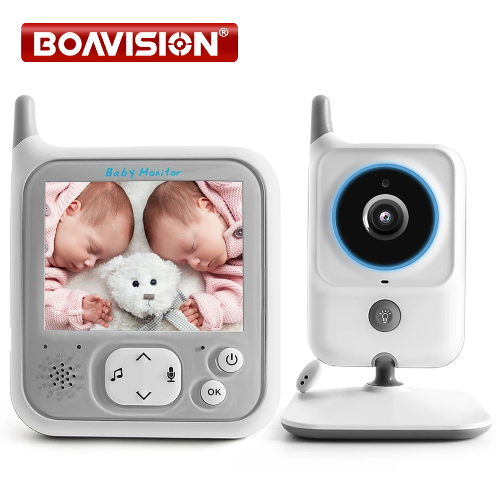 Monitor De Bebe Vb607 Inalambrico 2 4g 3 2 Pulgadas Lcd Audio Bidireccional Habla Vision Nocturna Camara De Seguridad Para Ninera Aliexpress Seguridad Y Proteccion