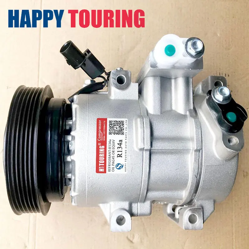 

Автомобильный Компрессор кондиционера для Hyundai Accent 2012 2014 2014 977011R000 97701-1R000 97853-2F100 97802-2H000 1E290-03000 6PK