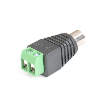 

RCA Connectors Female Plug TO AV Screw Terminal Video AV Balun Adapter Connector