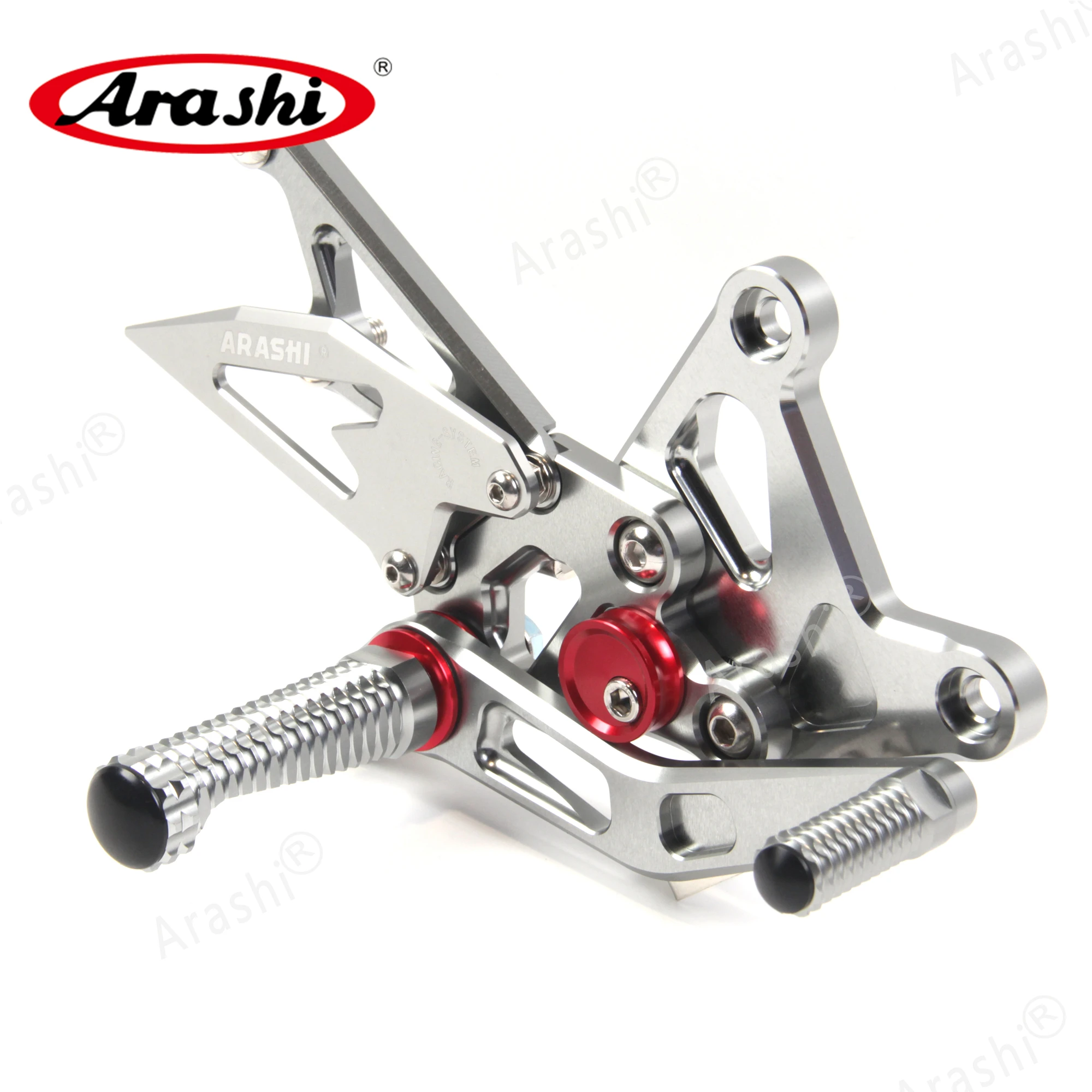 Arashi Ninja ZX-6R ZX636 2005 2006 ЧПУ-обработанные регулируемые Подножки задние ножки Rearset для KAWASAKI ZX 6R 05 06