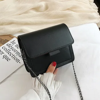 

Korean version of the small bag female 2020 spring new foreign one-shoulder messenger bag fashion wild simple