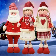 Рождественские украшения для дома, Санта-Клаус, снеговик, олень, кукла, украшения, подвеска, Рождественский подарок на год, декор Regalos De Navidad