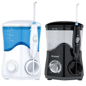 

Nicefeel Tooth Care Water Flosser 600ML Oral Irrigator Teeth Cleaner for Family EU Plug