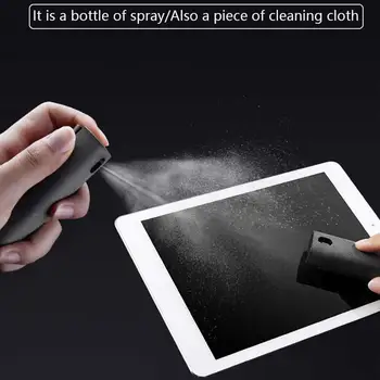 

New portable mobile computer tablet screen cleaner kit cleaner spray Square mobile phone laptop touch screen spray cleaner