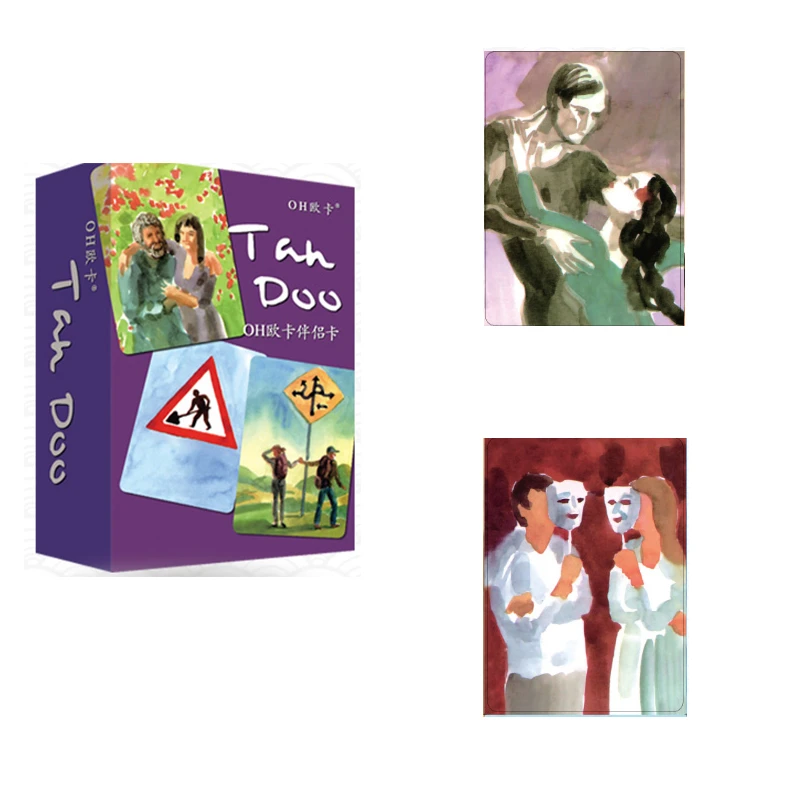 tandoo companion partner card oh card psychology cards board game funny card games for party/family board games aliexpress tandoo companion partner card