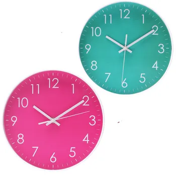 

European creative personality quartz clock fashion modern mini living room study bedroom mute decorative wall clock LB91213