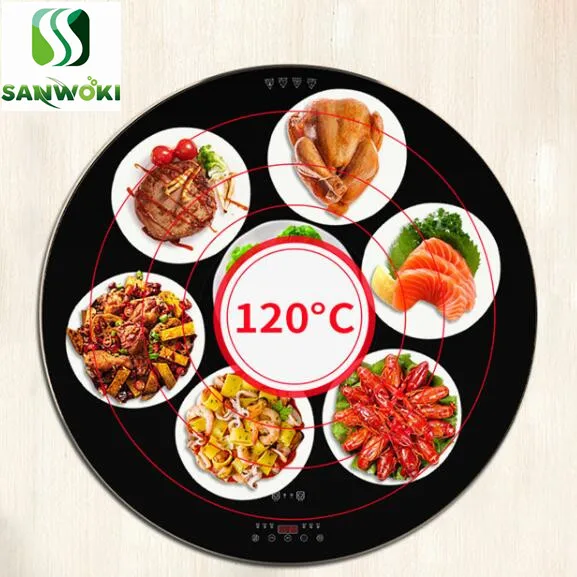 600mm Round Keeps Warm Dining-table Warming Food Treasure Hot Plate Dishes  Heater Machine Multifunction Heat Insulation Board - Food Processors -  AliExpress