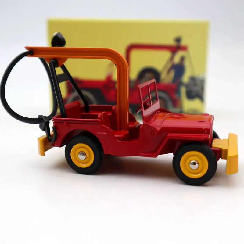 Atlas Dinky Toys 1412 Jeep De Depannage Грузовик Красный литье под давлением модели автомобиля коллекция