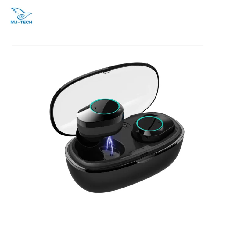 

Kumi T5S Wireless Earphone Bluetooth Noise Cancelling 3300mAh With Charging Box Power Bank Stereo Headset IPX7 waterproof