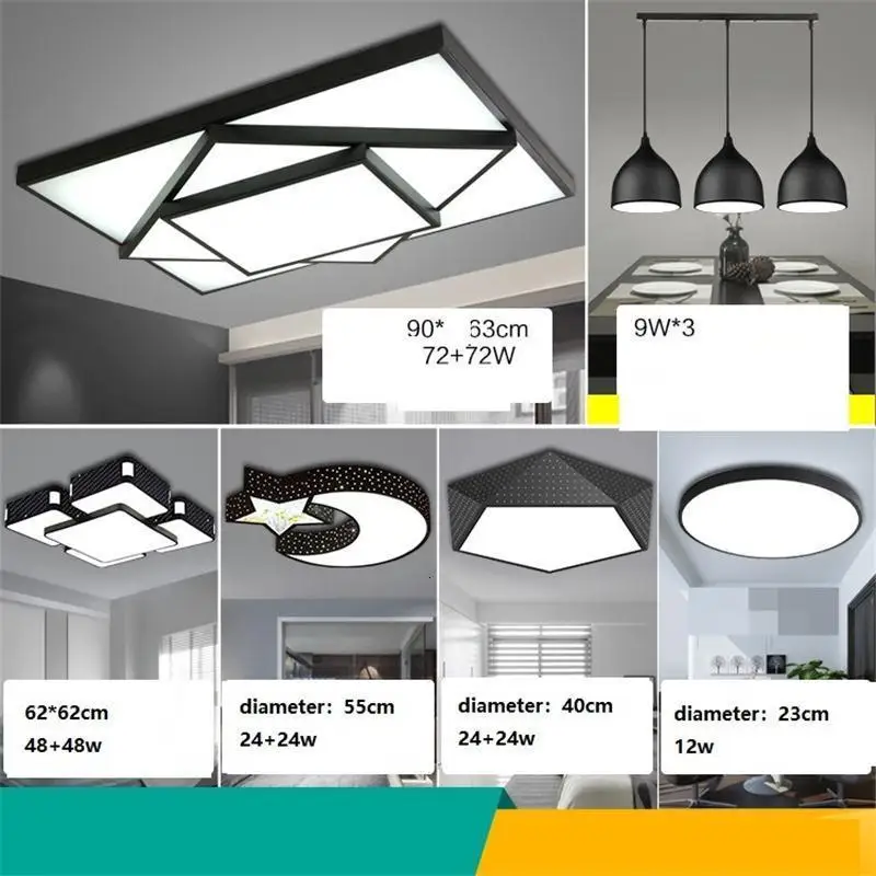 Светильник Промышленный Декор плафон потолочный светильник plafonnier lampara де techo plafondlamp гостиная светодиодный потолочный светильник
