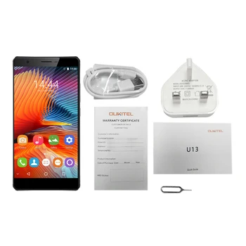 

OUKITEL U13 5.5 Inch Display 3GB+64GB Large Memory Octa-Core Smart Phone 13MP Camera 4G Phone For Android 6.0 UK Plug