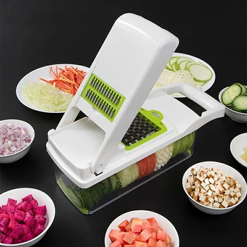 

7 In1 Vegetable cutter Food Salad Fruit Peeler Cutter Slicer Chopper Multifunctional Kitchen Tool Potato Peeler Carrot Grater